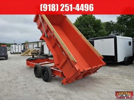 LPT207 LOW PROFILE TELESCOPIC DUMP TRAILER - PACESETTER EDITION -
FRAME SIZE, L14X82
AXLE, 2 - 7K DROP AXLE, ELECTRIC DRUM BRAKES
SUSPENSION, 6-LEAF SLIPPER ROLLER SPRINGS
FRAME, 8&quot;X15 I-BEAM; 16&quot;; CENTER CROSSMEMBERS
COUPLER, 2-5/16&quot; , 21K DEMCO EZ-LATCH (ADJ CHANNEL)
TONGUE, ENGINEERED W/ HD V-TONGUE LID
SPAREMOUNT - PASSENGER (CURB) SIDE
GATE, 3-WAY DUMP GATE (STANDARD)
RAMPS, 72&quot; REAR SLIDE-IN RAMPS (3&quot;CHANNEL)
SIDES, 24&quot; TALL, 7GA (3/16&quot; FLOOR &amp; SIDES (L14)
BOARD BRACKETS W/BOARDS &amp; RAISED FRONT
FENDER, 3/16&quot;DIA PLATE, SUPER HEAVY DUTY
FORK HOLDER STEP - DRIVER SIDE
STABILIZER JACK, DROP-LEG (PAIR)
JACK, SINGLE 20K HYDRAULIC JACK
HYDRAULIC SYSTEM, POWER UP, GRAVITY DOWN
BATTERY - GROUP 27
SOLARPULSE CHARGING SYSTEM 7 WATT
TIE DOWN, STANDARD 5/8&quot; D-RINGS (4 TOTAL)
TIRES, ST215/75R17.5 SINGLE, 18 PLY 865 STEEL BLACK
PAINT, INDUSTRIAL ORANGE
LIGHTS, ALL LED
TARP, 20&#39; HEAVY DUTY, BLACK MESH W/LONG ARM TARP SYSTEM
DECALS, LPT