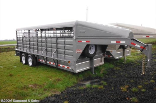 Livestock Trailer - 2022 Banens Cattleman 6'8" X 20' GOOSENECK available New in Halsey, OR