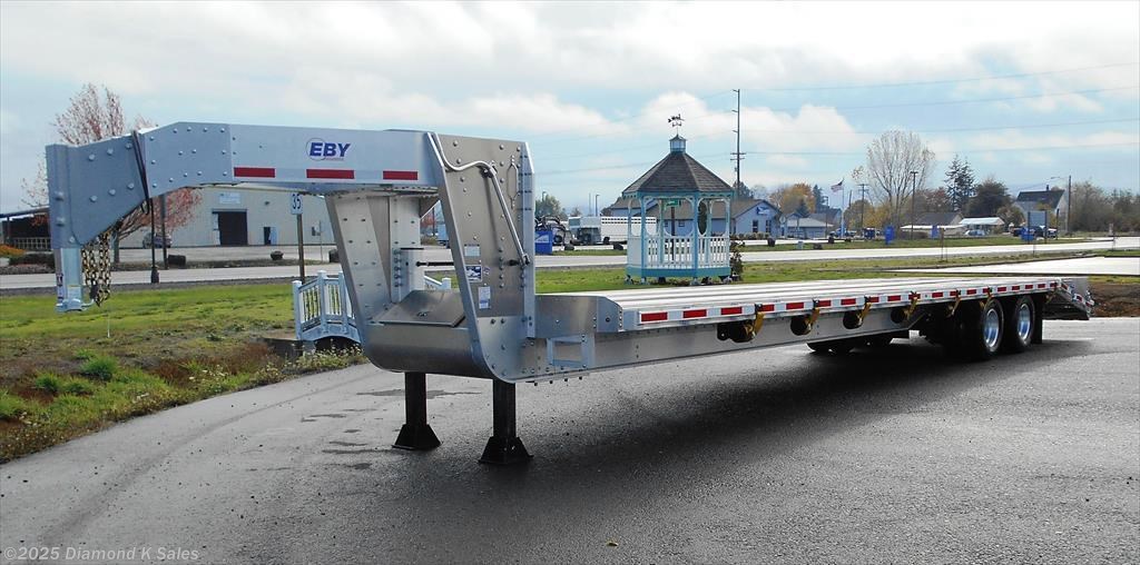 GN35-25k FB - 2023 EBY GN25K - 25K Gooseneck 102"X35' FLATBED GOOSENECK  Flatbed Trailer for sale in Halsey OR