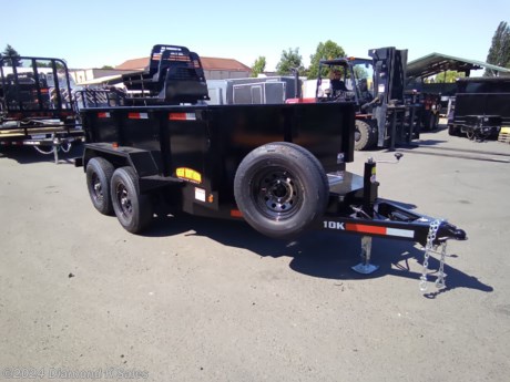 &lt;ul&gt;
&lt;li&gt;2023 Great Northern, MSDU 6X10-10K Mid Size Dump,&lt;/li&gt;
&lt;li&gt;2 5200 lb brake axles - 205/75/R 15 radial tires - power up/gravity down scissor lift - 10 gauge 2&#39; sides - 10 gauge 1 piece bottom with 12&quot; on center cross members - split gate - ramps - LED Lights - battery charger - spare mount(spare $150) - 2 5/16 coupler - 8 k jack -&lt;/li&gt;
&lt;li&gt;Lifetime frame warranty&lt;/li&gt;
&lt;li&gt;Black.&lt;/li&gt;
&lt;li&gt;Serial # S016408&lt;/li&gt;
&lt;li&gt;This is the trailer we normally sell to Albany Rental with upgraded sides and floor from standard.&lt;/li&gt;
&lt;li&gt;&lt;span style=&quot;font-size: 10px;&quot;&gt;THERE IS A .5% DEALER PRIVILEGE TAX TO OREGON BUYERS ON ALL NEW VEHICLES INCLUDING TRAILERS AND WE HAVE A $50 DOC FEE.&lt;/span&gt;&lt;/li&gt;
&lt;/ul&gt;