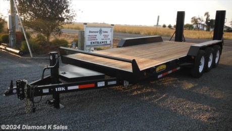 &lt;ul&gt;
&lt;li&gt;2024 Great Northern DB20-18K 7&#39; X 20&#39; Equipment Trailer - 18,000 LB. G.V.W.R.&lt;/li&gt;
&lt;li&gt;3 7000 lb brake axles - front tool box - spare tire mount - 6 D-rings - stake pockets - 12k drop leg jack - 2 5/16 adjustable coupler - 5&quot; stand up ramps and 2&#39; dove tail with rumber plank - 2 x 6 fir deck.&lt;/li&gt;
&lt;li&gt;Spare Tire Included&lt;/li&gt;
&lt;li&gt;Black High Solids Polyurethane Paint.&lt;/li&gt;
&lt;li&gt;Lifetime Frame Warranty.&lt;/li&gt;
&lt;li&gt;Serial # On Order&lt;/li&gt;
&lt;li&gt;PRICE &amp;amp; OPTIONS SUBJECT TO CHANGE.&lt;/li&gt;
&lt;li&gt;Lead Times are 12 to 16 weeks.( WE ARE NOW ABLE TO OFTEN INSERT SOLD UNITS WITH A DEPOSIT INTO OUR BUILD LIST&amp;nbsp;FOR QUICKER LEAD TIME.)&lt;/li&gt;
&lt;li&gt;&lt;span style=&quot;font-size: 10px;&quot;&gt;THERE IS A .5% DEALER PRIVILEGE TAX TO OREGON BUYERS ON ALL NEW VEHICLES INCLUDING TRAILERS AND WE HAVE A $50 DOC FEE.&lt;/span&gt;&lt;/li&gt;
&lt;/ul&gt;