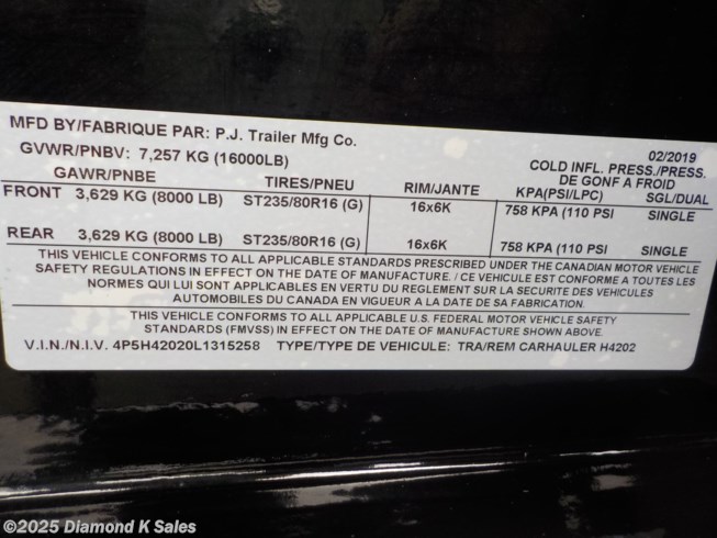 Pj Trailers Carhauler H4 7 X 16k Equipment Trailer For Sale In Halsey Or