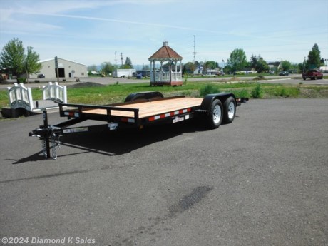 &lt;ul&gt;
&lt;li&gt;2024 Five Star CH166 7&#39; X 20&#39; Econo Angle Frame Car Hauler (7000 lb G.V.W.R)&lt;/li&gt;
&lt;li&gt;2 3500 lb axles (1 Brake axle) - 4&quot; channel wrap tongue - angle frame - 4&#39; ramps - 205/75/R 15 Nitro-fill Radial tires on&amp;nbsp;silver mod wheels - 2000 lb a-frame tongue jack - 2 X 10 sealed fir deck - LED seal beam lights.&amp;nbsp;&amp;nbsp;&lt;/li&gt;
&lt;li&gt;Black.&lt;/li&gt;
&lt;li&gt;Serial # F006501&lt;/li&gt;
&lt;li&gt;&lt;span style=&quot;font-size: 10px;&quot;&gt;THERE IS A .5% DEALER PRIVILEGE TAX TO OREGON BUYERS ON ALL NEW VEHICLES INCLUDING TRAILERS AND WE HAVE A $50 DOC FEE.&lt;/span&gt;&lt;/li&gt;
&lt;/ul&gt;
