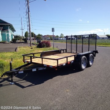 &lt;ul&gt;
&lt;li&gt;2024 Diamond K UT034&amp;nbsp; 7&#39;X 12&#39;&amp;nbsp; 7K TUTB Utility&lt;/li&gt;
&lt;li&gt;2 3500 lb Dexter easy lube axles( 1 brake axle) - 4&#39; gate ramp - 4&quot; channel wrap tongue - 205/75/R 15 Nitro fill Radial tires on white mod wheels - 2&quot; X 10&quot; treated Fir deck - LED lights.&lt;/li&gt;
&lt;li&gt;Spare&amp;nbsp; Mount&lt;/li&gt;
&lt;li&gt;Black.&lt;/li&gt;
&lt;li&gt;Serial # F006843&lt;/li&gt;
&lt;/ul&gt;
&lt;p&gt;&amp;nbsp;&lt;/p&gt;