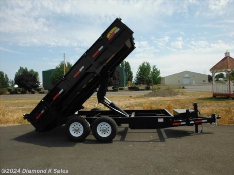 &lt;ul&gt;
&lt;li&gt;2023 Great Northern DU7X14-14K &amp;nbsp;Dump Trailer - 7&#39; X 14&#39; Dump(14000 lb. G.V.W.R.)&lt;/li&gt;
&lt;li&gt;2 7000 lb. brake axles -&amp;nbsp;2&#39; 10 gauge sides -&amp;nbsp;1 piece 10 gauge bottom -&amp;nbsp;stake pockets -&amp;nbsp;D-rings -&amp;nbsp;tie loops -&amp;nbsp;rear&amp;nbsp; support&amp;nbsp;stands -&amp;nbsp;ramps -&amp;nbsp;scissor hoist - power up/power down KTI hydraulic pump -&amp;nbsp;battery charger -&amp;nbsp;wireless remote -&amp;nbsp;split/spread gate -&amp;nbsp;removable tool tray in front box over hydraulic pump and battery.&lt;/li&gt;
&lt;li&gt;Tarp Kit With Cover is not included&lt;/li&gt;
&lt;li&gt;Spare Tire &amp;amp; Mount&lt;/li&gt;
&lt;li&gt;Lifetime frame warranty.&lt;/li&gt;
&lt;li&gt;Sand Blasted &amp;amp; Painted with High Solids Polyurethane Black.&lt;/li&gt;
&lt;li&gt;Serial # S016593&lt;/li&gt;
&lt;li&gt;&lt;span style=&quot;font-size: 10px;&quot;&gt; TAX TO OREGON BUYERS ON ALL NEW VEHICLES INCLUDING TRAILERS AND WE HAVE A $50 DOC FEE.&lt;/span&gt;&lt;/li&gt;
&lt;/ul&gt;