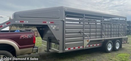 &lt;p&gt;&lt;strong&gt;&lt;span style=&quot;text-decoration: underline;&quot;&gt;2023 GR&lt;/span&gt; GOOSENECK STOCK TRAILER&lt;/strong&gt;&amp;nbsp;&lt;/p&gt;
&lt;p&gt;&lt;strong&gt;MODEL:&lt;/strong&gt; STH6820W14LNRCS&lt;/p&gt;
&lt;p&gt;&lt;strong&gt;SIZE:&lt;/strong&gt; 6&#39;8&quot; X 20&#39;&amp;nbsp;&lt;/p&gt;
&lt;p&gt;&lt;strong&gt;GVWR:&lt;/strong&gt; 14,000 LBS&lt;/p&gt;
&lt;p&gt;&lt;strong&gt;TARE WEIGHT:&lt;/strong&gt; 4947 LBS&lt;/p&gt;
&lt;p&gt;&lt;strong&gt;COLOR:&lt;/strong&gt; GRAY&lt;/p&gt;
&lt;p&gt;&lt;strong&gt;SERIAL#&lt;/strong&gt; C005130&lt;/p&gt;
&lt;p&gt;* CLOSED SIDES w/OPENING AT THE TOP&lt;/p&gt;
&lt;p&gt;* FULL MEDAL ROOF&lt;/p&gt;
&lt;p&gt;* (2) 7K TORSION BRAKE AXLES&lt;/p&gt;
&lt;p&gt;* LR-G TIRES (14 PLY)&amp;nbsp;&lt;/p&gt;
&lt;p&gt;* SPARE&lt;/p&gt;
&lt;p&gt;* 12&quot; SPAY IN LINER&lt;/p&gt;
&lt;p&gt;* RUBBER MATS OVER WOOD FLOOR&lt;/p&gt;
&lt;p&gt;* (2) DOME LIGHTS&lt;/p&gt;
&lt;p&gt;* FULL SWING REAR GATE w/HALF SLIDER&lt;/p&gt;
&lt;p&gt;* (1) CENTER GATE w/SLIDER&lt;/p&gt;
&lt;p&gt;* 48&quot; ESCAPE DOOR&amp;nbsp;&lt;/p&gt;
&lt;p&gt;GR Trailers are made in the same factory as Banens with a few upgrade features. If your looking for a rugged steel Livestock Trailer it is the one&#39;s for you&lt;/p&gt;