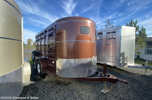 Livestock Trailer - 2023 Miscellaneous gr  6'8" X 14' 10K available New in Halsey, OR