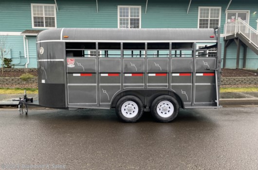 Livestock Trailer - 2022 Miscellaneous vern's mfg  6X16 10K available New in Halsey, OR