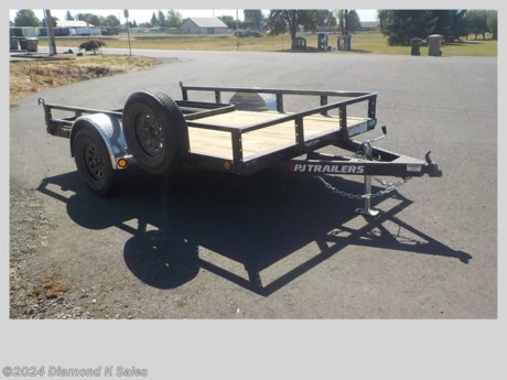 &lt;ul&gt;
&lt;li&gt;2023 P J Trailer U210-3k 72&quot; X 10&#39; Utility - (2995 G.V.W.R) 3500 lb. axle - 205/75/R 15 radial tires on Black mod wheels - removable aluminum fenders - removable angle frame sides - 4&#39; spring assist gate ramp - 2&quot; bull dog coupler - 5000 lb swing down jack - Ready Rail - 4&quot; channel frame and wrap tongue - LED lights - sealed wire harness.&lt;/li&gt;
&lt;li&gt;Spare Tire &amp;amp; Mount&lt;/li&gt;
&lt;li&gt;Primer &amp;amp; Black Powder Coat.&lt;/li&gt;
&lt;li&gt;Serial # 2652498&lt;/li&gt;
&lt;/ul&gt;
&lt;p&gt;&amp;nbsp;&lt;/p&gt;