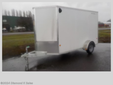 &lt;ul&gt;
&lt;li&gt;2023 CARGO PRO C6X12S 6&#39; X 12&#39; 3K STEALTH CARGO TRAILER,&lt;/li&gt;
&lt;li&gt;3500 LB. Idler Drop Axle, 205/75/R 15 Radial&amp;nbsp;Tires on 15&quot; Silver Mod Wheels, 3/8&quot; Water Resistant Walls, 3/4 Water Resistant Decking, 2 Dome Lights, Roof Vent, 32&quot; RV Side Door, 6&quot; Extra Height For 80&quot; Interior, &amp;nbsp;V-Nose.&lt;/li&gt;
&lt;li&gt;Interior Spare Mount(Spare adds $150)&lt;/li&gt;
&lt;li&gt;Ramp Door&lt;/li&gt;
&lt;li&gt;WHITE.&amp;nbsp;&lt;/li&gt;
&lt;li&gt;SERIAL # B041399&lt;/li&gt;
&lt;/ul&gt;
&lt;p&gt;&amp;nbsp;&lt;/p&gt;
