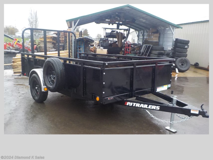 New 2023 PJ Trailers Utility U7 77&quot; X 12&apos; 3K available in Halsey, Oregon
