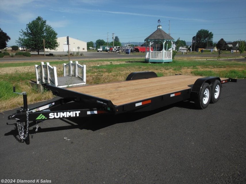 New 2023 Summit Trailer Cascade 7 X 18 10K Carhauler available in Halsey, Oregon