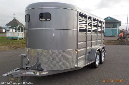 Livestock Trailer - 2024 Miscellaneous gr  6'8" X 16' 14K available New in Halsey, OR