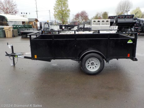 &lt;ul&gt;
&lt;li&gt;2023 SUMMIT AU5X10SA-SR Alpine 5&#39; x 10&#39; Landscape Utility.&lt;/li&gt;
&lt;li&gt;3500 lb. Rockwell axle - 2990 G.V.W.R. - 2&#39; sides - 2 ramp Split Ramp Gate - LED lights.&lt;/li&gt;
&lt;li&gt;Black.&lt;/li&gt;
&lt;li&gt;3 Year structural warranty&lt;/li&gt;
&lt;li&gt;Stock # 1013713&lt;/li&gt;
&lt;li&gt;&lt;span style=&quot;font-size: 10px;&quot;&gt;THERE IS A .5% DEALER PRIVILEGE TAX TO OREGON BUYERS ON ALL NEW VEHICLES INCLUDING TRAILERS AND WE HAVE A $50 DOC FEE.&lt;/span&gt;&lt;/li&gt;
&lt;/ul&gt;