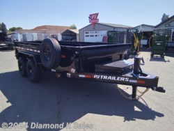 New 2024 PJ Trailers Dump DL 7&apos; x 14&apos; 14k 28&quot; Low Pro available in Halsey, Oregon