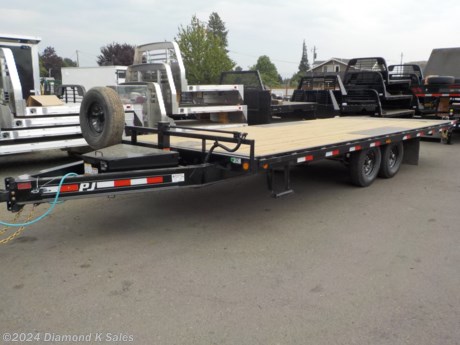 &lt;ul&gt;
&lt;li&gt;2024 P J T822 102&quot; X 22&#39; Deckover Tilt (14,000 G.V.W.R.)&lt;/li&gt;
&lt;li&gt;2 7000 lb brake axles 235/80/R 16 radial tires on black mod wheels - power up/power down - 12 V KTI Hydraulic pump with 12 V deep cycle battery and 12&#39; cord remote(wireless remote for $200)&amp;nbsp; - trickle charger - LED lights - chain tray - treated pine deck - 102&quot; wide.&lt;/li&gt;
&lt;li&gt;Mud Flaps &amp;amp; Monster Steps..&lt;/li&gt;
&lt;li&gt;Full Size Divided Tongue Box in Tool Tray&lt;/li&gt;
&lt;li&gt;Winch Plate&lt;/li&gt;
&lt;li&gt;Spare Tire &amp;amp; Mount&lt;/li&gt;
&lt;li&gt;Black Powder Coat&lt;/li&gt;
&lt;li&gt;Serial # 2664531&amp;nbsp;&lt;/li&gt;
&lt;li&gt;Wireless Remote(ADD $200)&lt;/li&gt;
&lt;/ul&gt;