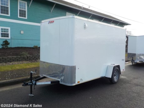 &lt;ul&gt;
&lt;li&gt;2023 Pace American OB6X12 SI2 Outback 6&#39; X 12&#39; Cargo Trailer.&amp;nbsp;&lt;/li&gt;
&lt;li&gt;3500 lb. drop axle - 205/75/R 15 radial tires on Black mod wheels - double barn doors - RV side door - 6&quot; extra height - 12v interior light - Clear lens LED lights - interior light - 24&quot; on center cross members - 24&quot; on center sidewall Tube posts &amp;amp; tube roof bows -3/4 High Performance Floor - 7/16 OSB&amp;nbsp;sidewalls - 24&quot; stone guard.&lt;/li&gt;
&lt;li&gt;Interior Spare Tire &amp;amp; Mount&lt;/li&gt;
&lt;li&gt;.030&amp;nbsp;White aluminum exterior.&lt;/li&gt;
&lt;li&gt;Serial # T045622. .&lt;/li&gt;
&lt;li&gt;This is a very well built economy cargo!&lt;/li&gt;
&lt;li&gt;&lt;span style=&quot;font-size: 10px;&quot;&gt;THERE IS A .5% DEALER&amp;nbsp;PRIVILEGE TAX TO OREGON BUYERS ON ALL NEW VEHICLES INCLUDING TRAILERS AND WE HAVE A $50 DOC FEE.&lt;/span&gt;&lt;/li&gt;
&lt;/ul&gt;