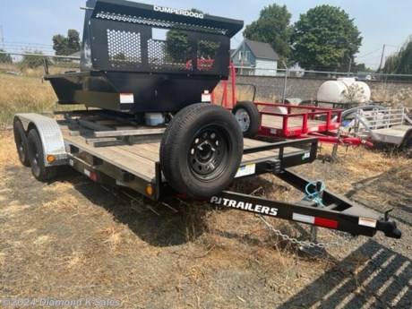 &lt;ul&gt;
&lt;li&gt;2023 PJ C516 Car Hauler 83&quot; X 16&#39; (7000 lb G.V.W.R) -&lt;/li&gt;
&lt;li&gt;2 3500 lb. Dexter (1Brake) axles - 205/75/R 15 radial tires on Black mod wheels - 2&#39;dovetail with 5&#39; slide in ramps - 2&quot; bulldog coupler - 4&quot; channel frame and wrap tongue - 2 1/2&quot;x 2 1/2&quot;&amp;nbsp;&amp;nbsp;angle cross members on 24&quot; centers - 2 x 6 treated spruce pine fir deck - removable aluminum fenders - 5000 lb swing down jack - led lights.&lt;/li&gt;
&lt;li&gt;Spare Tire &amp;amp; Mount&lt;/li&gt;
&lt;li&gt;Black Powder Coat.&lt;/li&gt;
&lt;li&gt;Serial # 2651386&lt;/li&gt;
&lt;/ul&gt;
