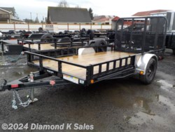 New 2024 PJ Trailers Utility U7 77&quot; X 12&apos; 3K available in Halsey, Oregon