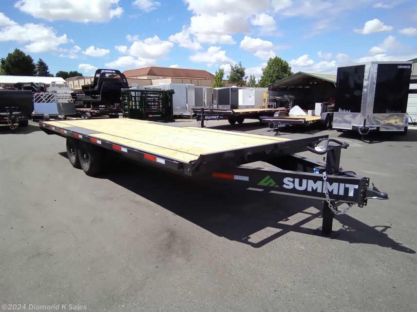 New 2024 Summit Trailer Denali Pro 102&quot; x 22&apos; 14K Deck Over available in Halsey, Oregon