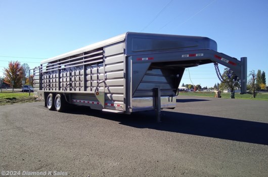 Livestock Trailer - 2024 Miscellaneous gr  6'8" X 24' GR LIVESTOCK WITH TACK ROOM available New in Halsey, OR