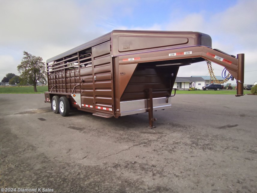 New 2024 GR 6&apos;8&quot; X 20&apos; GR LIVESTOCK WITH TACK ROOM available in Halsey, Oregon