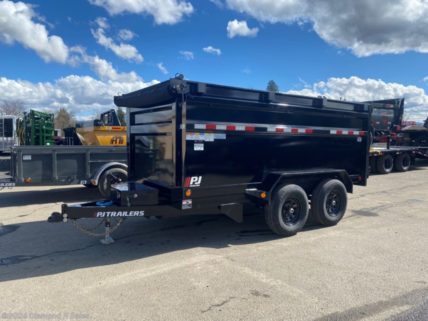 New 2024 PJ Trailers Dump D3 6&quot; X 12&apos; X 4&apos;10K available in Halsey, Oregon