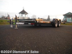 New 2024 Summit Trailer Denali Pro 7&apos; X 18&apos; 10K Tilt available in Halsey, Oregon