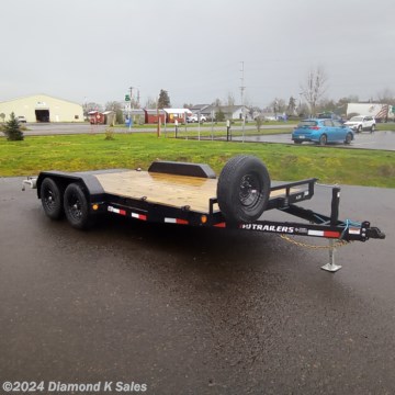 &lt;ul&gt;
&lt;li&gt;2024 PJ CE16-9.9K Carhauler 83&quot; X 16&#39; (9899 lb G.V.W.R)&lt;/li&gt;
&lt;li&gt;2 5200 lb brake axles - 225/75/R 15 radial tires on black mod wheels - straight deck with 5&#39; rear slide in ramps - 2 5/16&quot; bulldog adjustable coupler - 5&quot; channel frame and wrap tongue - 3&quot; channel cross members on 16&quot; centers - 2 x 6 treated pine deck - 3 pair D-Rings - removable diamond plate steel fenders - LED Lights - 8000 lb. drop leg jack&lt;/li&gt;
&lt;li&gt;Spare Tire &amp;amp; Mount&lt;/li&gt;
&lt;li&gt;Rear Support Stands&lt;/li&gt;
&lt;li&gt;Black Powder Coat.&lt;/li&gt;
&lt;li&gt;Serial # 2667924&lt;/li&gt;
&lt;/ul&gt;
&lt;p&gt;&amp;nbsp;&lt;/p&gt;