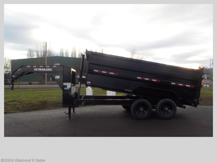 New 2023 PJ Trailers Dump DT 7&apos; X 14&apos; X 4&apos; 15.6K High Side 28&quot; Low Pro available in Halsey, Oregon