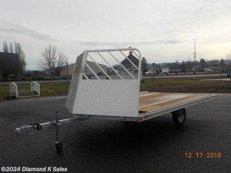 &lt;ul&gt;
&lt;li&gt;2024 Sno Pro 8&#39;6&quot; x 12&#39; 3K Open 2 place Snowmobile Utility trailer.&lt;/li&gt;
&lt;li&gt;3500 LB. Axle, Aluminum with plywood deck - LED lights&lt;/li&gt;
&lt;li&gt;Wide rear slide out Ramp&lt;/li&gt;
&lt;li&gt;Spare Tire &amp;amp; Mount&lt;/li&gt;
&lt;li&gt;Salt Shield Front Drive Off Ramps.&lt;/li&gt;
&lt;li&gt;Stock # Available To Order&lt;/li&gt;
&lt;li&gt;PRICE &amp;amp; OPTIONS SUBJECT TO CHANGE&lt;/li&gt;
&lt;li&gt;ALSO AVAILABLE 14&#39;&lt;/li&gt;
&lt;li&gt;&lt;span style=&quot;font-size: 10px;&quot;&gt;THERE IS A .5% DEALER PRIVILEGE TAX TO OREGON BUYERS ON ALL NEW VEHICLES INCLUDING TRAILERS AND WE HAVE A $50 DOC FEE.&lt;/span&gt;&lt;/li&gt;
&lt;/ul&gt;