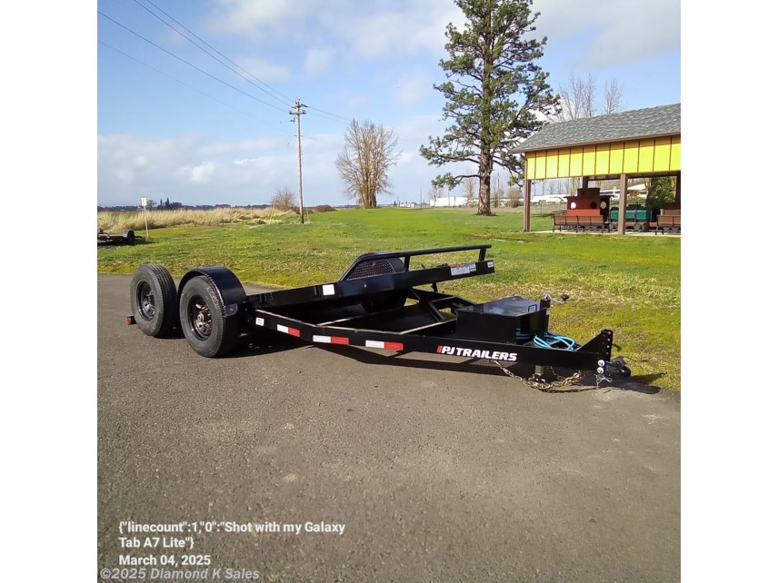 New 2025 PJ Trailers Tilt T1 7&apos; X 13&apos; 7k available in Halsey, Oregon