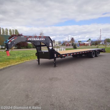 &lt;ul&gt;
&lt;li&gt;2024 P J Trailer LDR30 102&quot; X 30&#39; 25K Low-Pro Gooseneck (25,000 lb G.V.W.R.)&lt;/li&gt;
&lt;li&gt;2 10,000 lb oil bath brake axles - 235/80/R 16 Load Range E 10 ply tires &amp;amp; 1 - 235/80/R 16 Load range E Radial spare - 12&quot; 19 lb I beam frame and neck - front tool box - Treated Pine deck - 3&quot; channel cross members on 16&quot; centers - 2 X 6 tube outer frame rail - stake pockets and rub rail - 4 x 6 tube rear bar - 5&#39; dove 2 monster flip ramps - 2 steps with handles - 2 12,000 lb. drop leg jacks - LED lights - sealed wire harness.&lt;/li&gt;
&lt;li&gt;Gooseneck winch plate&lt;/li&gt;
&lt;li&gt;30K Coupler&lt;/li&gt;
&lt;li&gt;Sand Blasted, Acid Washed, Primer &amp;amp; Black Powder Coat&lt;/li&gt;
&lt;li&gt;Serial # 1411930&lt;/li&gt;
&lt;/ul&gt;