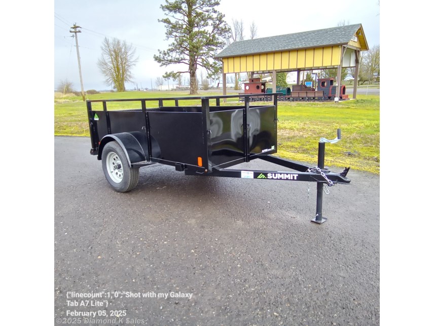 New 2025 Summit Trailer Alpine 4&apos; X 8&apos; 3K LANDSCAPE available in Halsey, Oregon