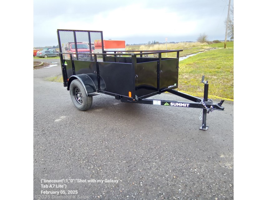New 2025 Summit Trailer Alpine 4&apos; X 8&apos; 3K LANDSCAPE available in Halsey, Oregon