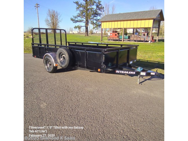 2025 PJ Trailers Utility U8 83" X 14' 5K
