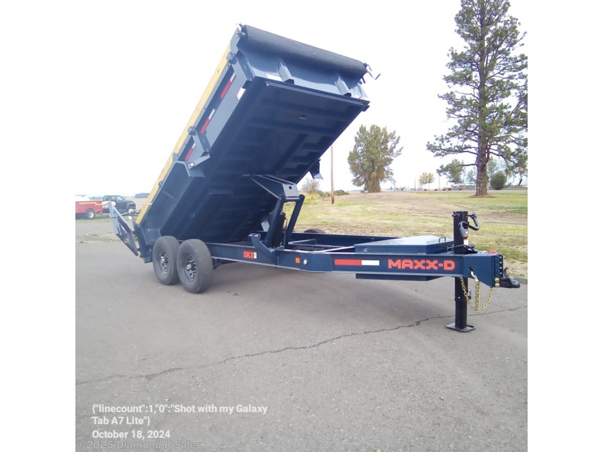New 2024 MAXX-D DKX 83&quot;X14&apos;X24&quot;Sides 14k Dump Trailer available in Halsey, Oregon