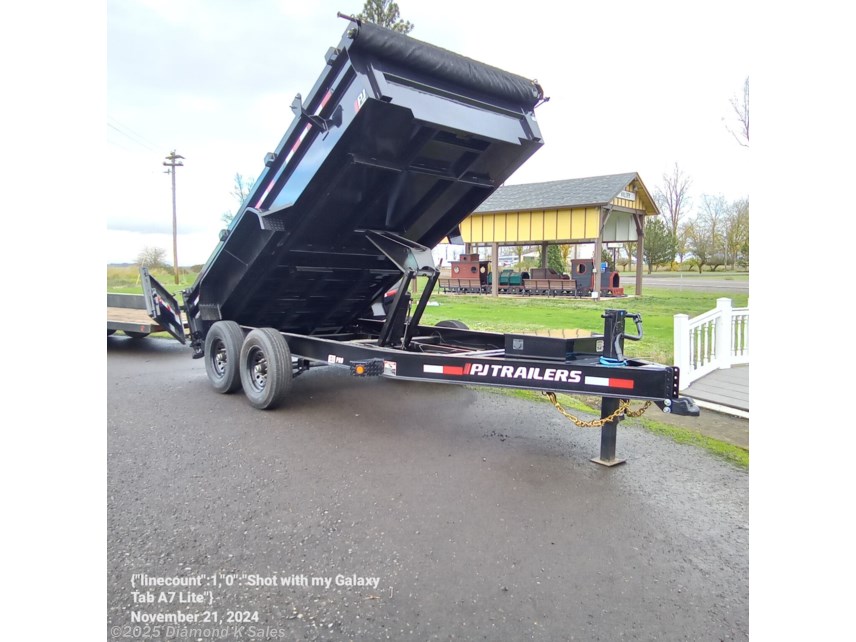 New 2025 PJ Trailers Dump DL14-14K available in Halsey, Oregon