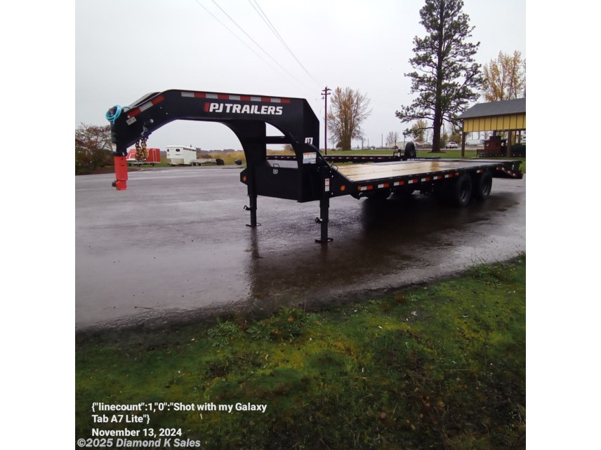 New 2025 PJ Trailers Flatdeck LD 102&quot; X 25&apos; 25.9K Low Pro available in Halsey, Oregon