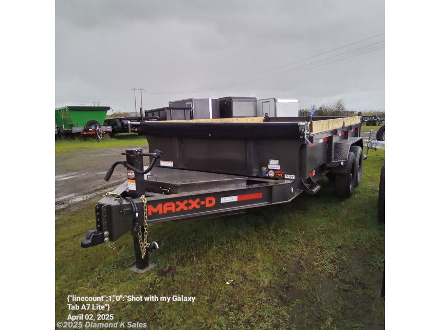 New 2025 MAXX-D DKX 83&quot;X14&apos;X24&quot;Sides 14k Dump Trailer available in Halsey, Oregon