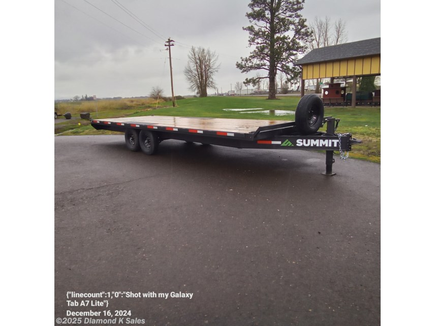 New 2025 Summit Trailer Denali Pro 102&quot; x 24&apos; 14K Deck Over available in Halsey, Oregon