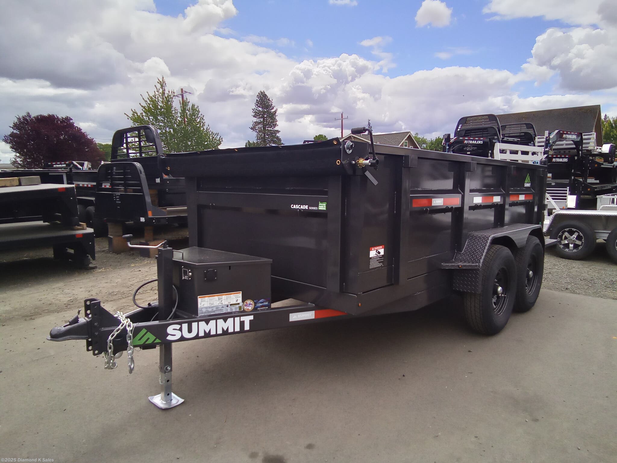 2025 Summit Trailer Cascade CD 6' X 12' 14K