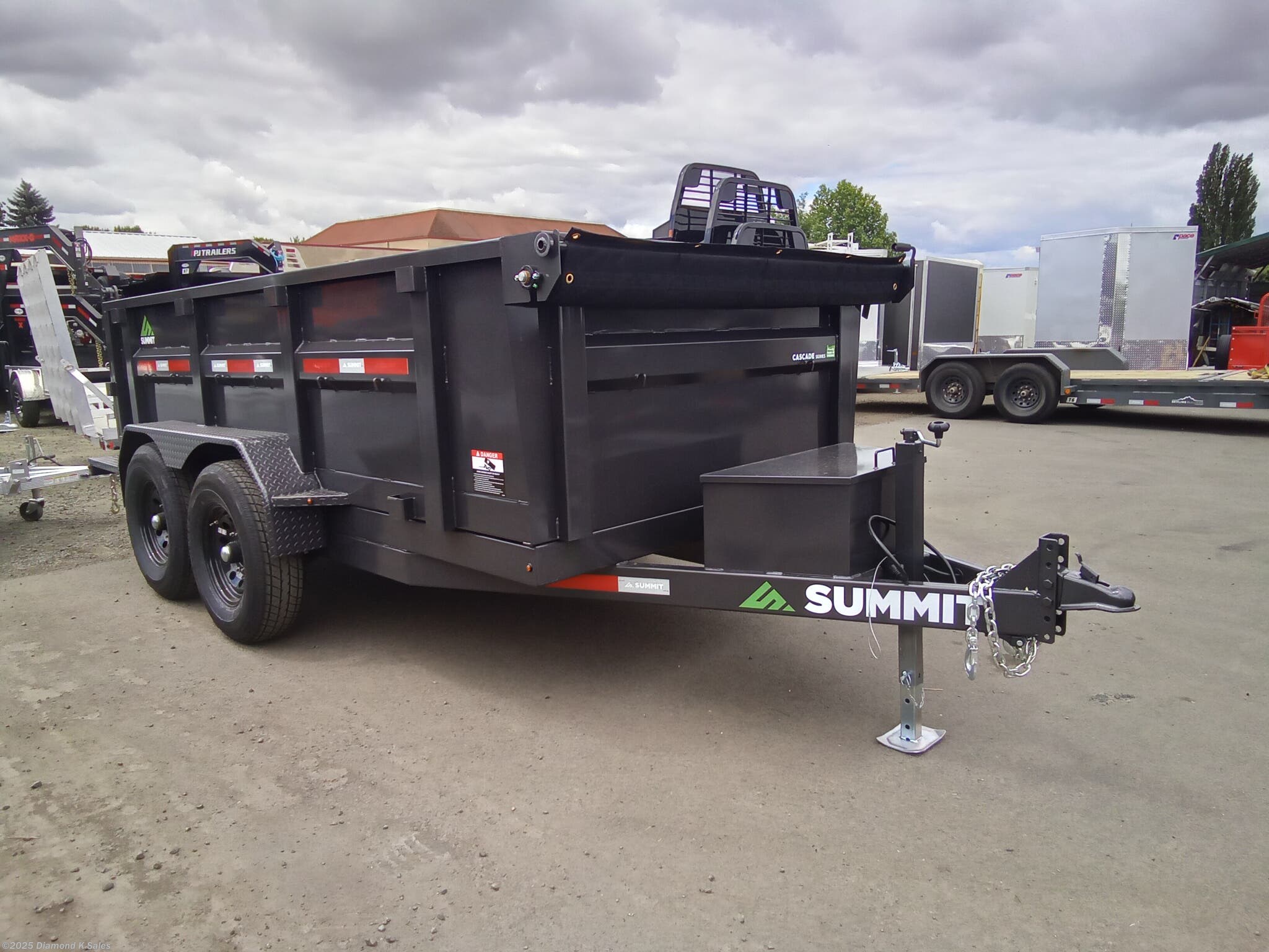 2025 Summit Trailer Cascade CD 6' X 12' 14K