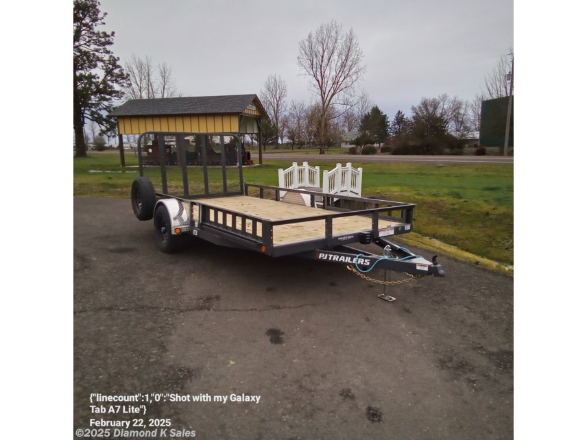 New 2025 PJ Trailers Utility  7&apos; X 14&apos; 5k Utility available in Halsey, Oregon