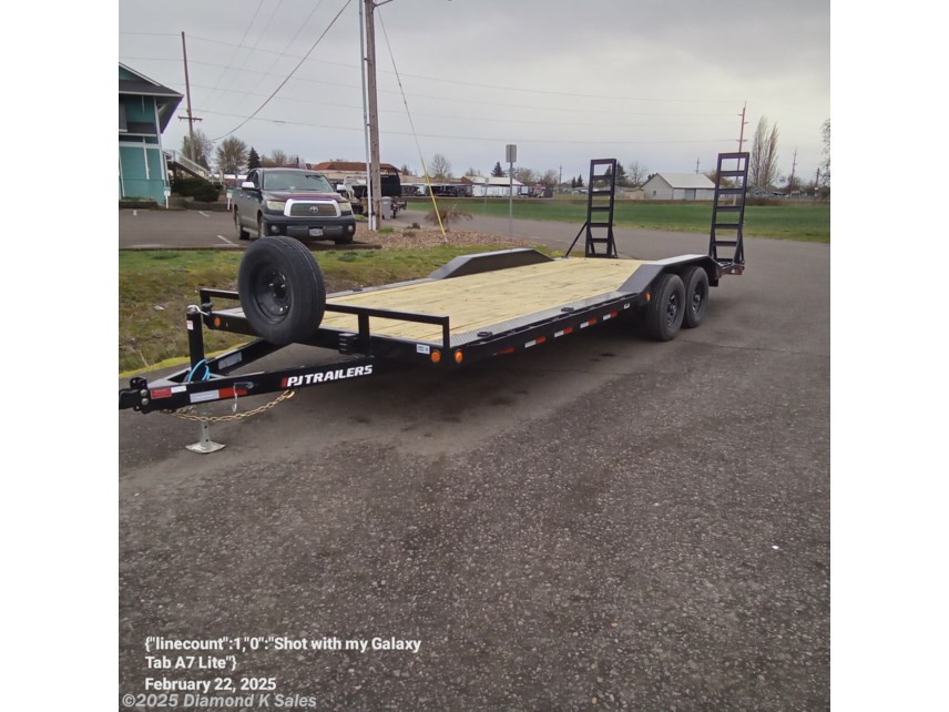 New 2025 PJ Trailers B5 102&quot; X 22&apos; - 10K available in Halsey, Oregon