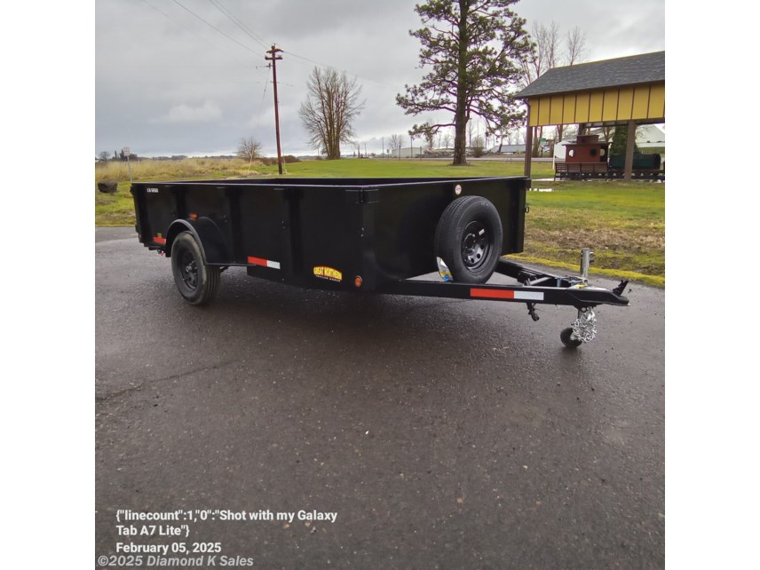 New 2024 Great Northern Landscape Trailer 6&apos; x 12&apos; 3.5K available in Halsey, Oregon