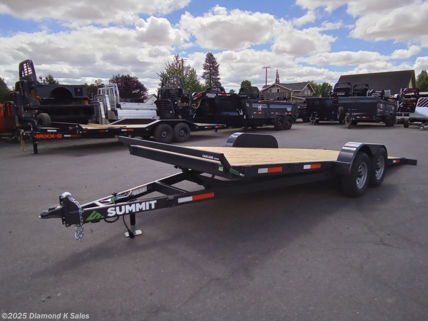 New 2025 Summit Trailer Cascade 7&apos; X 20&apos; 14K Tilt available in Halsey, Oregon