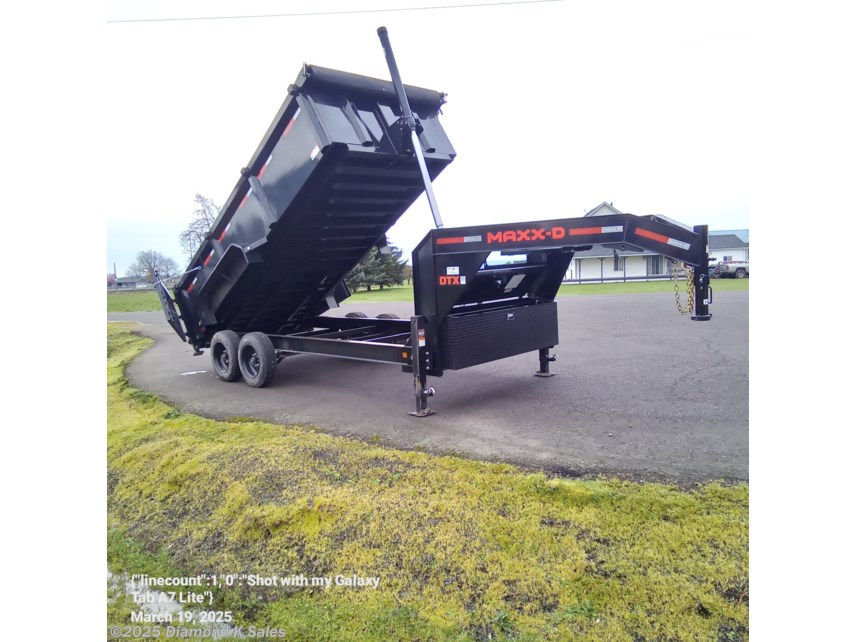New 2025 MAXX-D DTX DTX 83&quot; X16&apos; 18K 3&apos; Sides available in Halsey, Oregon