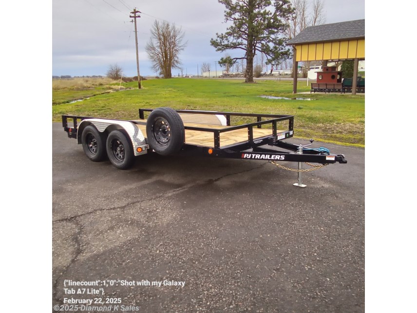 New 2025 PJ Trailers Utility 77&quot; X 14&apos; 7k available in Halsey, Oregon