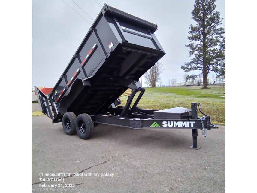 New 2025 Summit Trailer Denali Pro 7&apos; X 14&apos;-14K-HS available in Halsey, Oregon